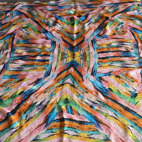 KLEMENTS LONDON 100% Silk Scarf – Artist Charlotte Allen - Picture 2 of 13